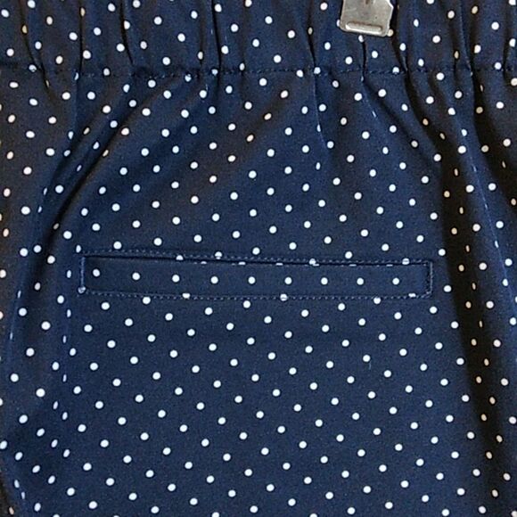 Isaac Mizrahi Pants 28W Navy Blue Pull On Ankle NWOT - Picture 5 of 11